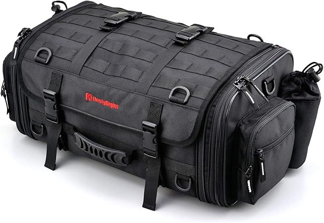 Amazon デイトナ ヘンリービギンズ バイク用 ツーリング シートバッグ Basic Mサイズ 33 42l ホテル1 2泊 Dh 718 967 車 バイク 車 バイク