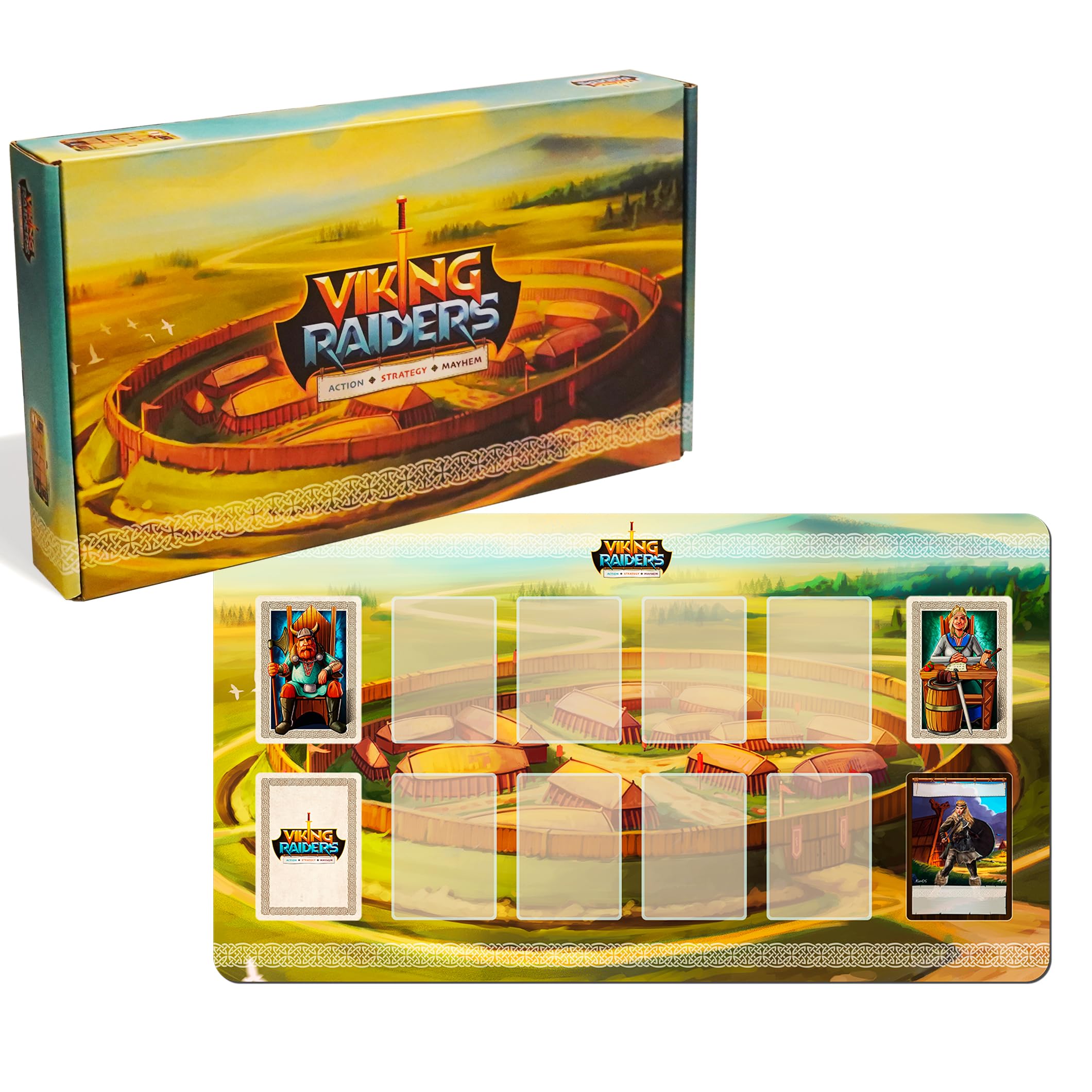 Viking Raiders Central Game Mat Official Accessory