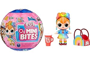 L.O.L. Surprise! LOL Surprise Loves Mini Bites Cereal Dolls with 7 Surprises, Accessories, Limited Edition Doll, Cereal Theme, Collectible Doll- Great Gift for Girls Age 4+