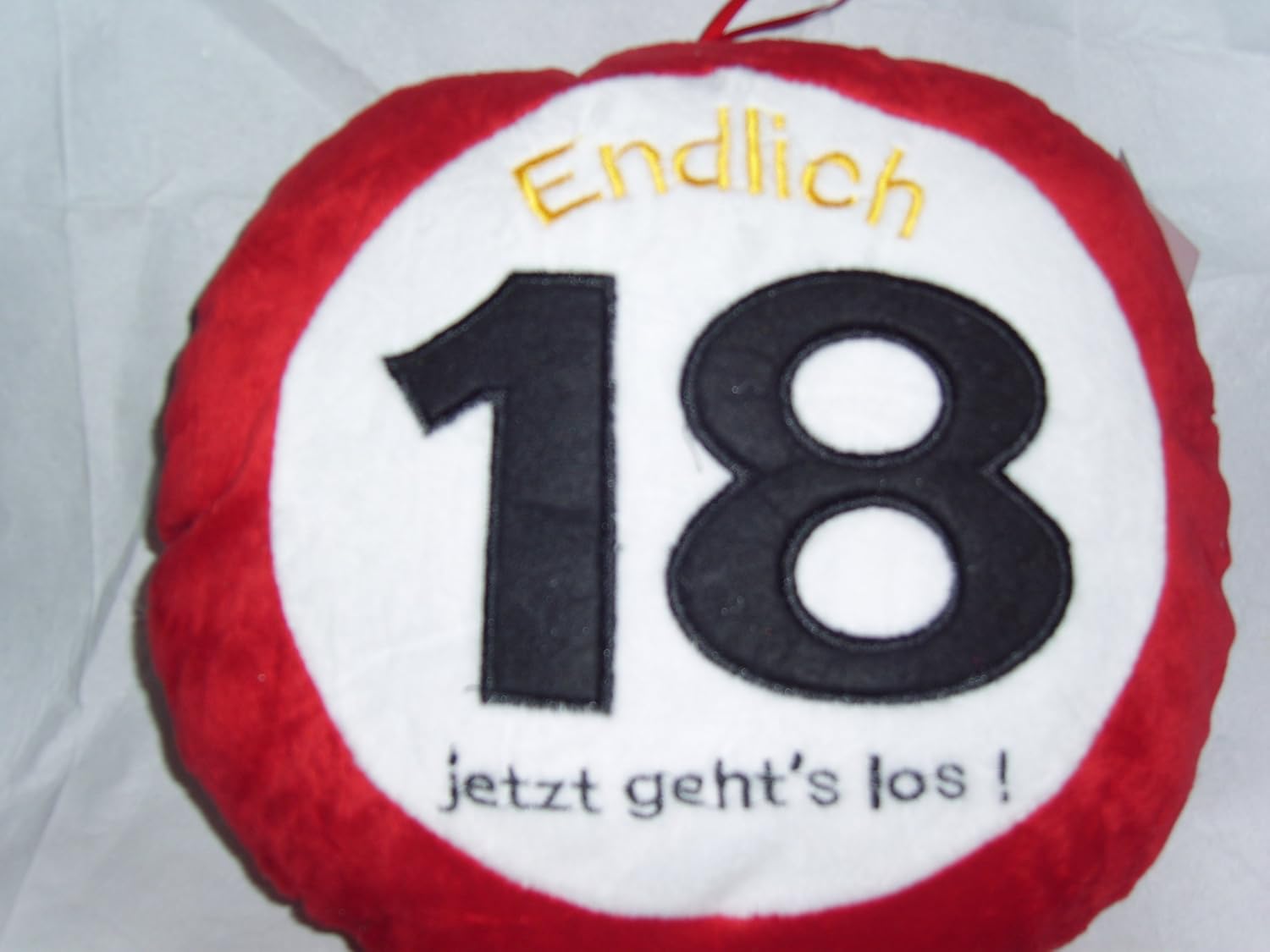 Schmidt Plüschkissen „30. Geburtstag“ – Ca. 26 Cm, Aus 100% Polyester, Perfekte Party-Deko Für Jubiläen
