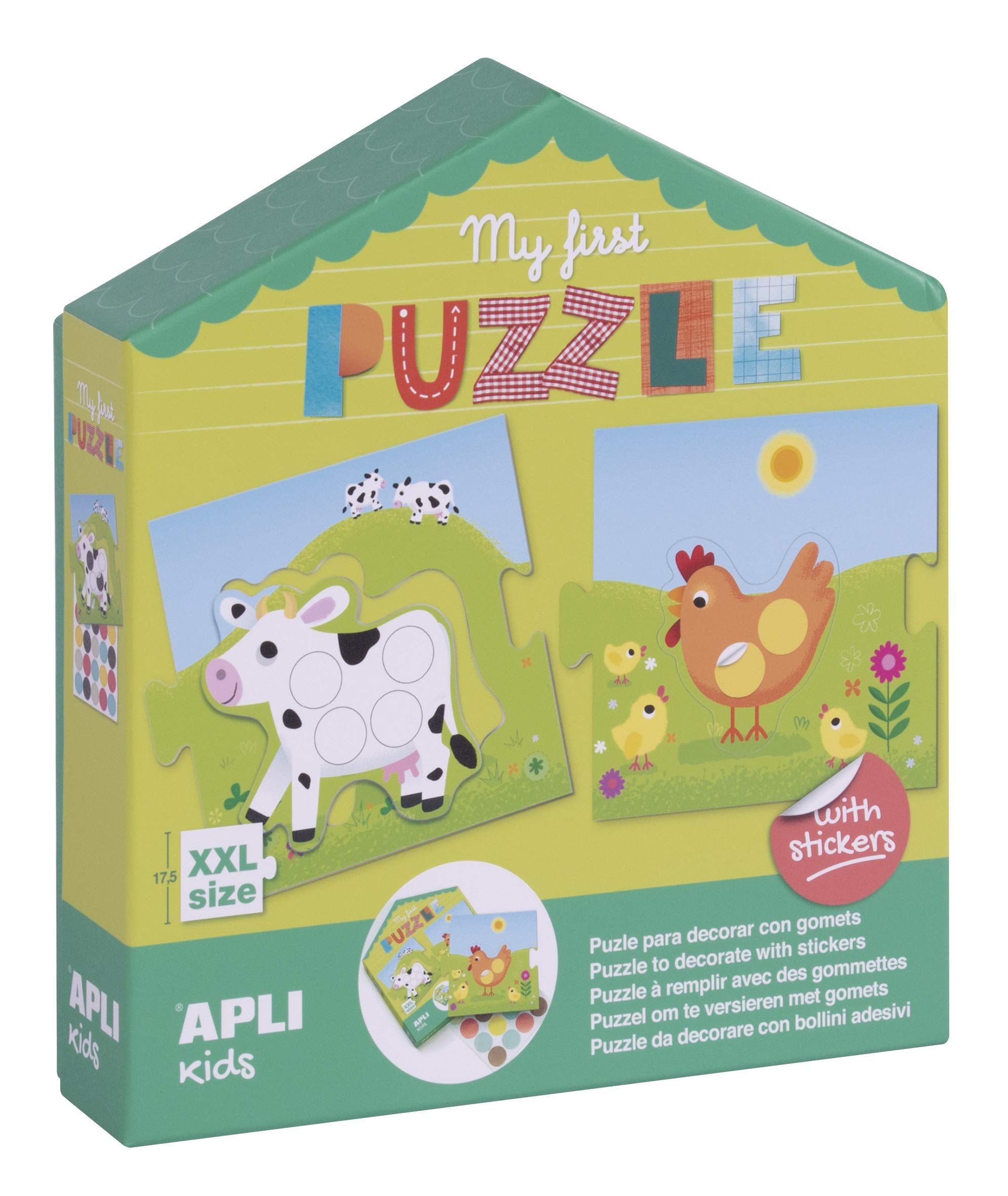 APLI Kids Jigsaw Puzzle - Assorted Colour (17656)