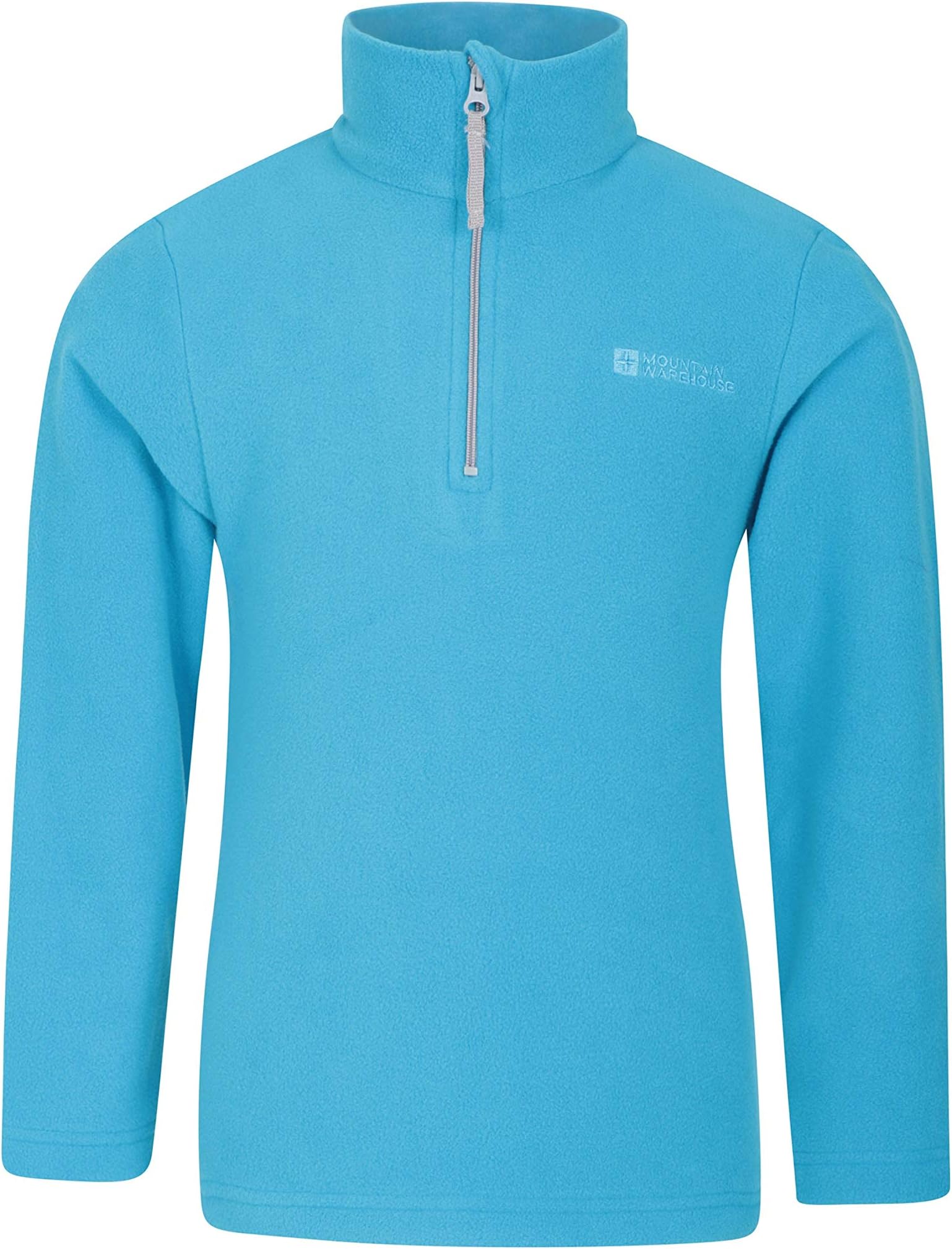 Mountain Warehouse Camber Kids Fleece Top - Lightweight & Breathable Sweater, Quick Drying Sweatshirt, Warm Pullover…