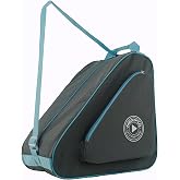 HEXIFUL Skate Bag for Ice, Inline, Roller &amp; Quad Skates - Kids &amp; Adults