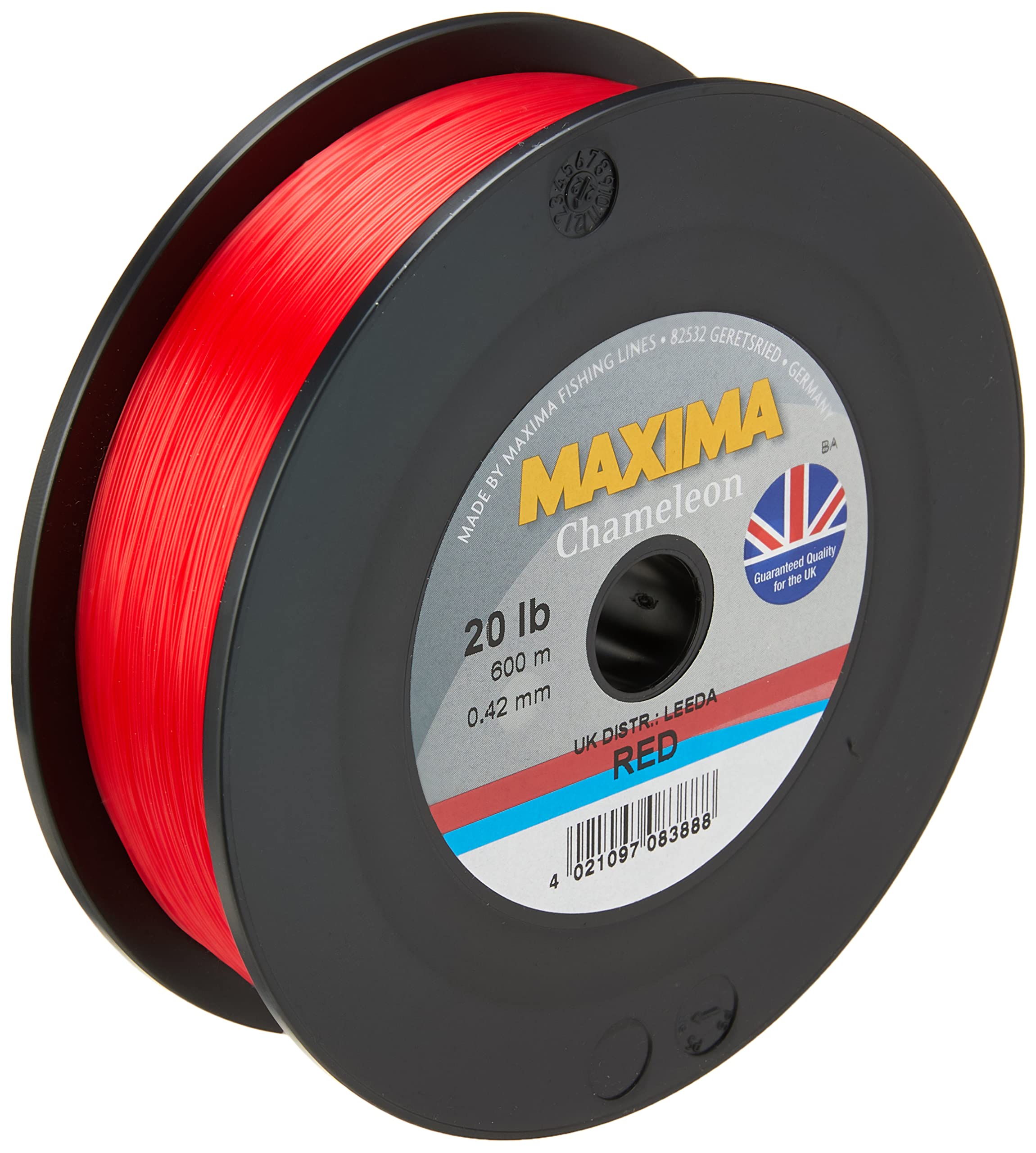 Maxima RED 600M Bulk SPL 20LB Spool