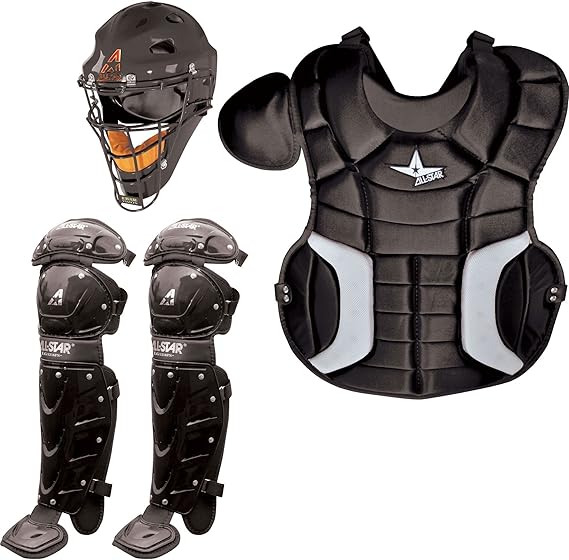 AllStar Player's Series Catcher's Set (Ages 1216) Black, Protective