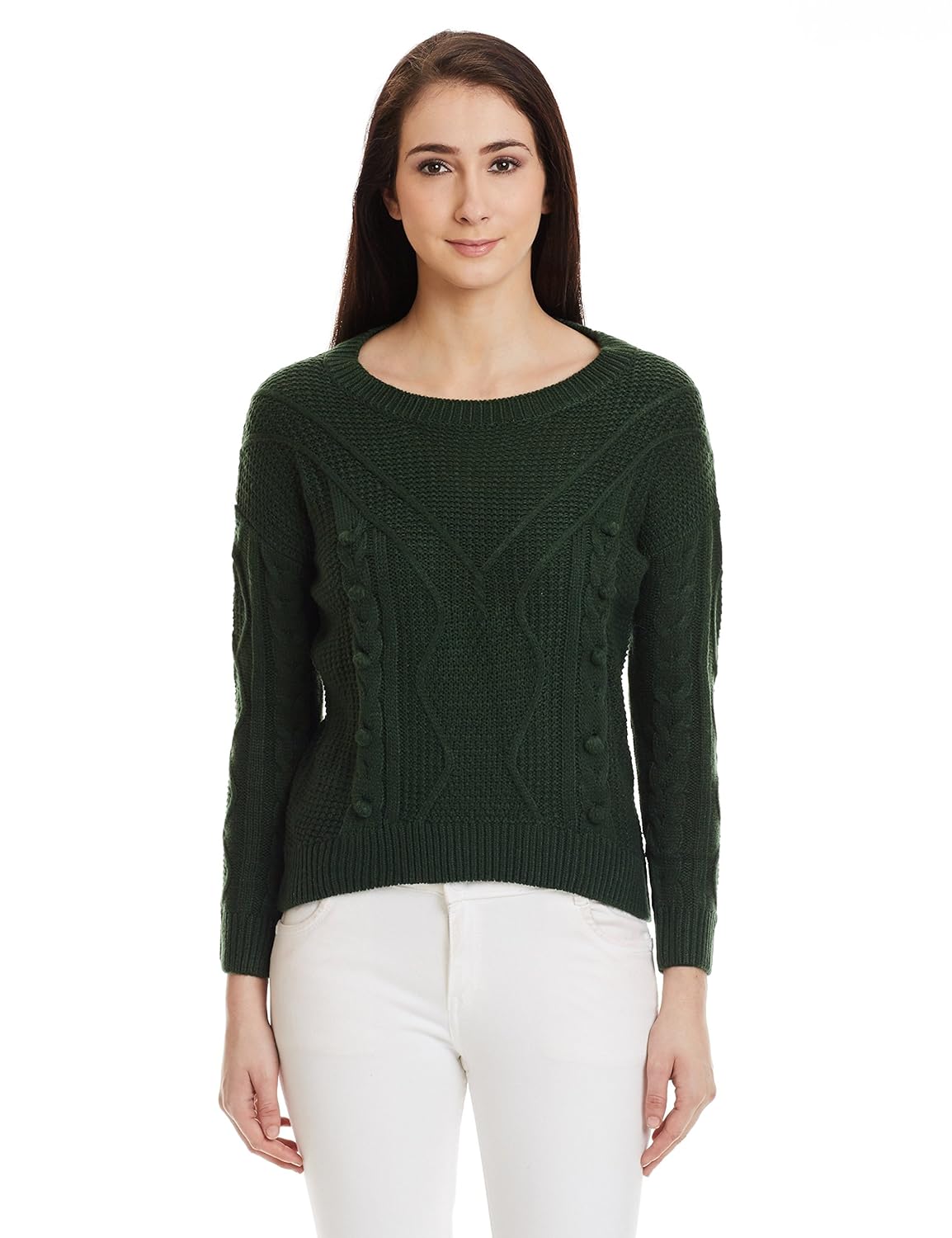 bysi women's wool sweater