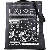 JNIAP Zodiac Sign Gift 12 Constellation Birthday Gift for Astrology Lover Horoscope Tote Bag
