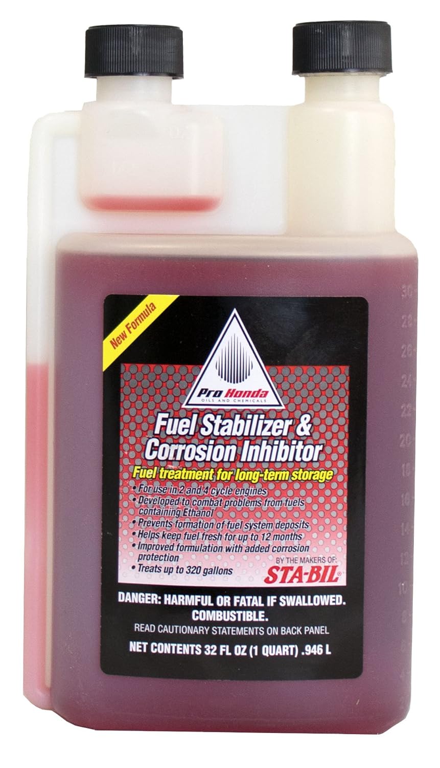 Pro Honda Fuel Stabilizer and Corrosion Inhibitor 32 oz Industrial & Scientific
