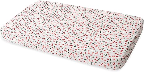 red rover cotton muslin crib sheets