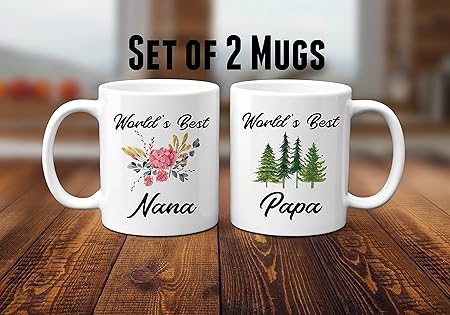 nana papa mugs