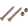 Dorman 38447 Front Door Hinge Pin and Bushing Kit for Select Jeep Models , Black