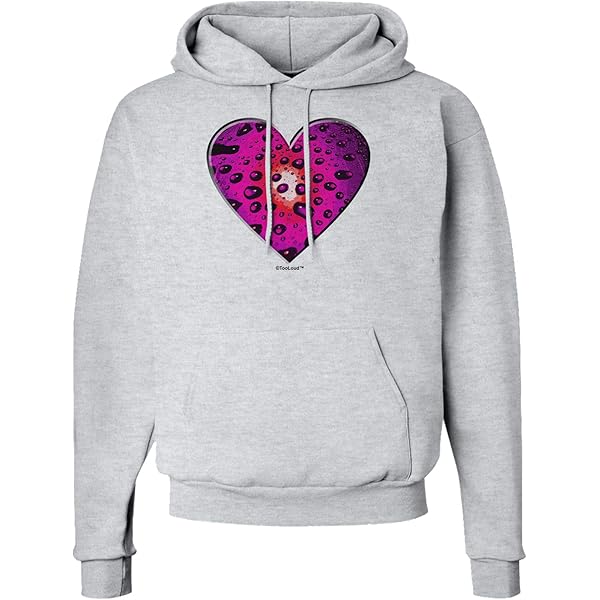 Amazon.com: TOOLOUD Big Pink Heart Valentine's Day Hoodie