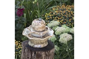 NATURE'S GARDEN Foreside Home & Garden Tiered Ball Indoor Water Fountain With Pump