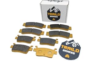 TRAILD Kawasaki KRX/KRX4 1000 2020-2023 Ceramic Brake Pad Set Front & Rear