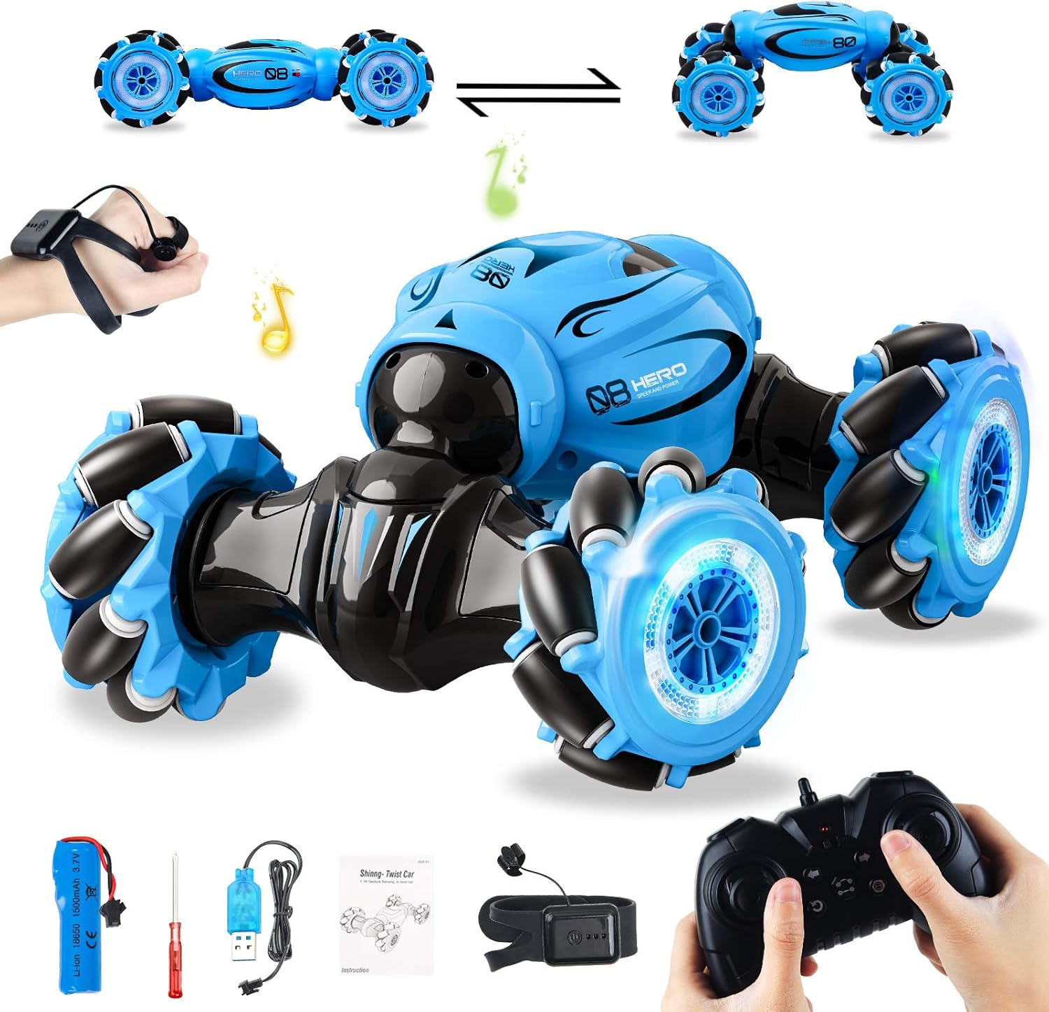 gesture remote control car
