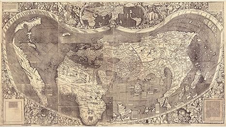 waldseemüller karte poster Amazon.com: Meishe Art Poster Print Antique Waldseemuller World  waldseemüller karte poster Amazon.com: Meishe Art Poster Print Antique Waldseemuller World