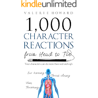 Character Reactions from Head to Toe (Indie Author Resources Book 1) book cover Character Reactions from Head to Toe (Indie Author Resources Book 1) book cover