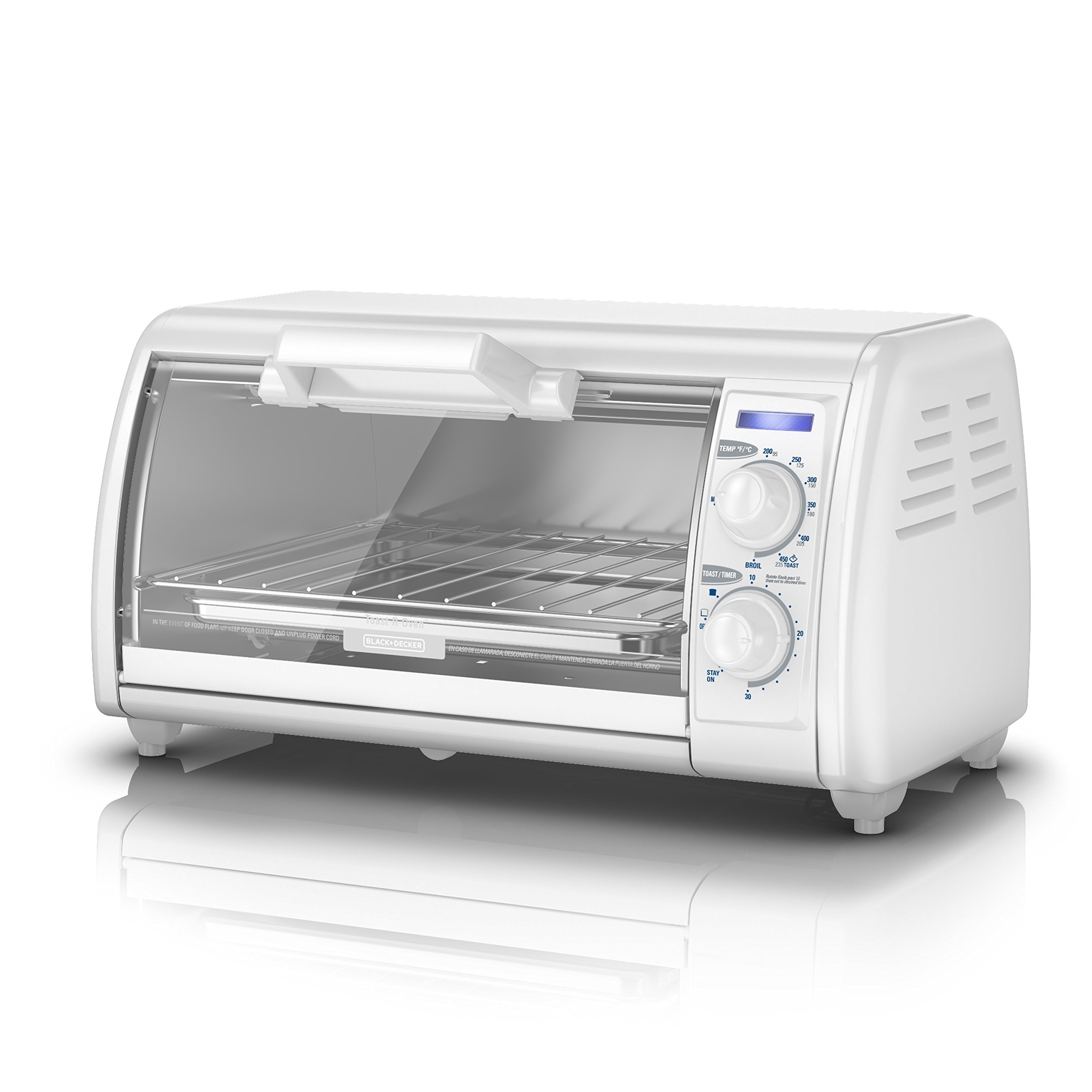 BLACK+DECKER 4Slice Toaster Oven, White, TRO420 Buy Online in United