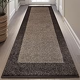 DOMUSTEX Runner Rug 32" x 72", Kitchen Rug for Hallway, Door, Roll Packing | Non Slip, Machine Washable, Absorbent, Quick Drying, for Entryway, Bedroom, Bathroom