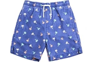 INGEAR Little Boys Quick Dry Beach Board Shorts Kids Swim Trunk Swimsuit Beach Shorts Swim Trunk for Boys