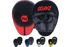 Zafco Sports Boxing Mitts for Muay Thai MMA Sparring Training Punching Focus Punch Target Mitts and Pads