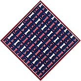 HankieWorld Unisex Bandanas Single Pack Super Soft Cotton 22 inch Cowboy Large Handkerchief with Nice Package