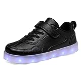 Voovix Kids Led Light up Shoes Flashing Low-top