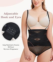 WANFISTO Tummy Control Shapewear for Women - Butt