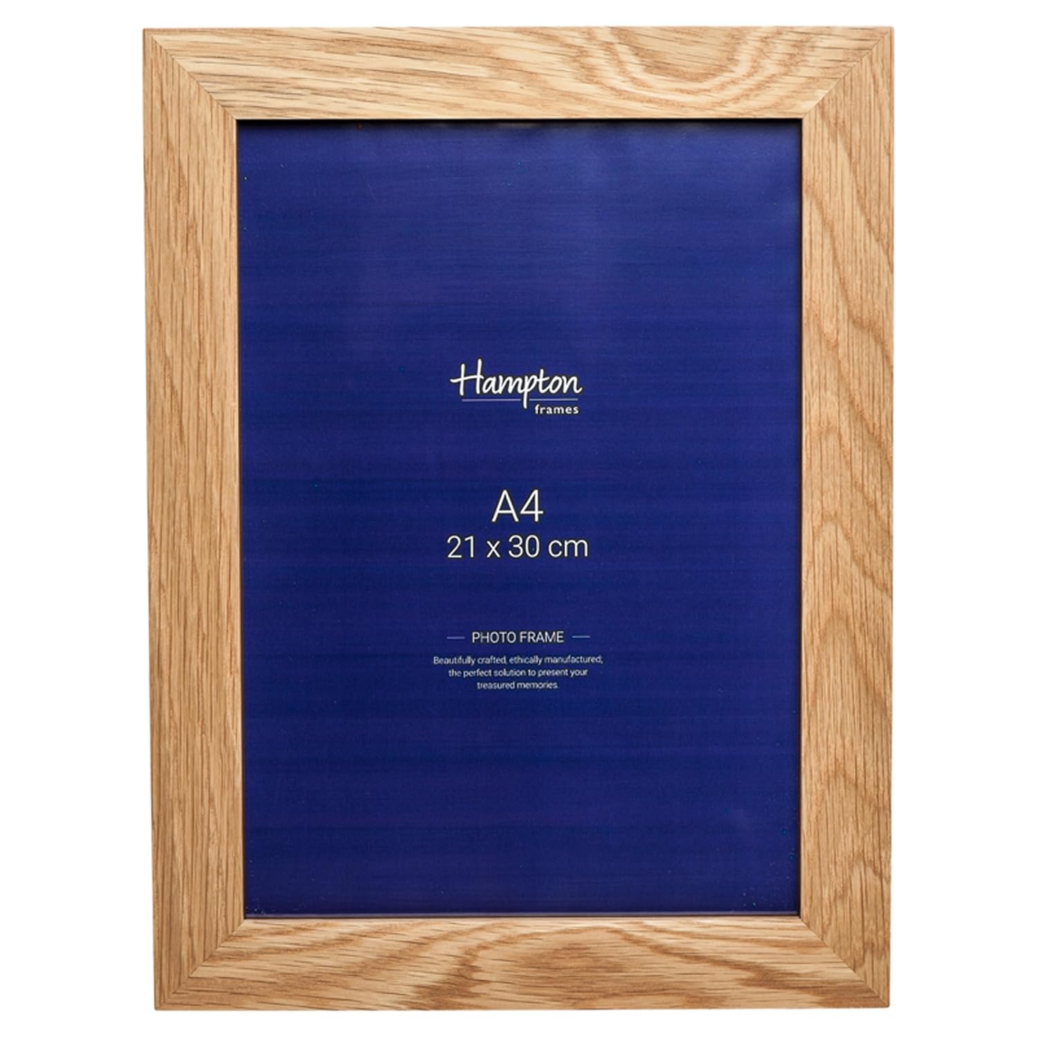 Hampton Frames NEWOAKA4P New England Solid Oak Wood A4 (21x30cm