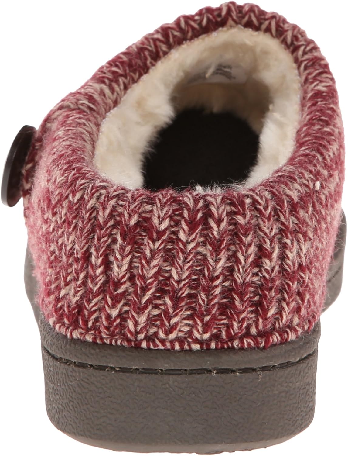 clarks women's knit scuff slipper mule