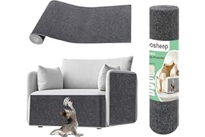 Goosheep Furniture Pet Protectors Sofa Protector for Cats Couch Corner Protectors for Cat Scratch Furniture Protector Corner Grey 15.8"×23.6"
