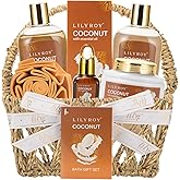 Valentines Day Gifts for Women - 7Pcs Luxury Bath and Body Gift Basket Set for Women & Men Perfect Gift | Mothers Day Gifts for Mom, Fathers Day, Birthday, Christmas Gift for Her & Him All Occasion