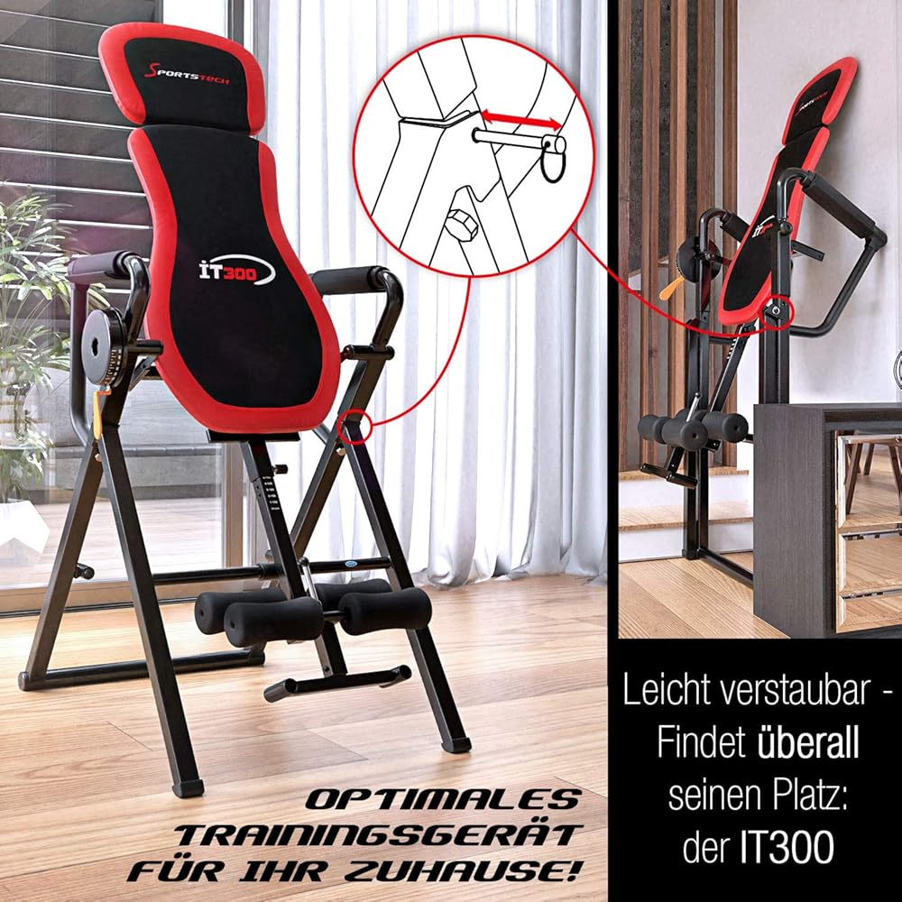 Eine Inversionsbank als Rückenstrecker Gerät