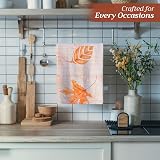 Maison d Hermine Kitchen Towels Set of 3 100% Cotton 70x50 cm Autumn view 5
