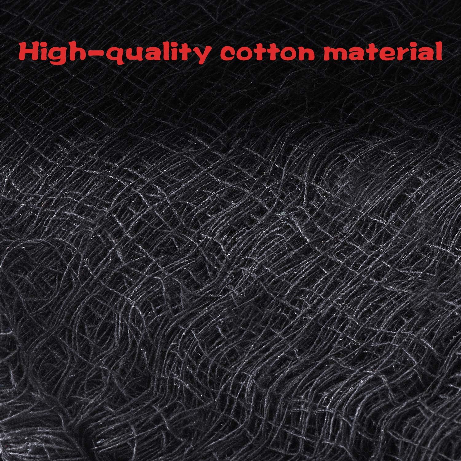 Joyjoz 2 Packs Halloween Creepy Cloth (40 x 300 Inch), Creepy Spooky Halloween Decorations Outdoor Party Supplies Décor for Haunted House, Patio, Garden, Indoor Wall Windows: Home & Kitchen