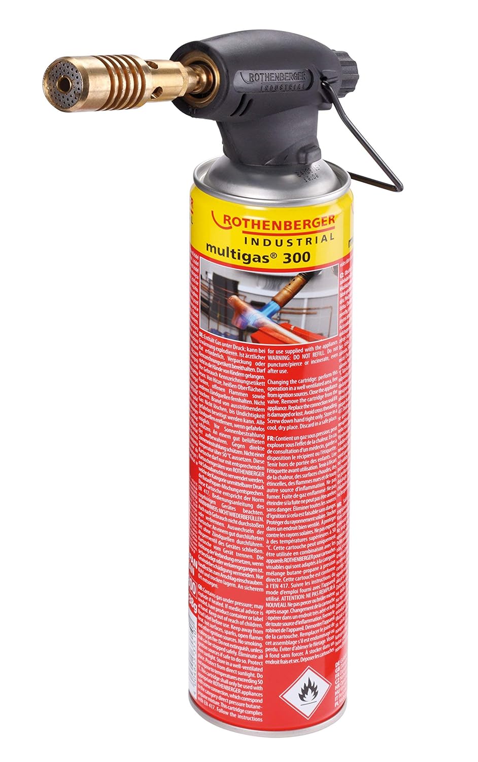 ROTHENBERGER 35501 Industrial GmbH Rofire 1800 Gas Blow Torch Set