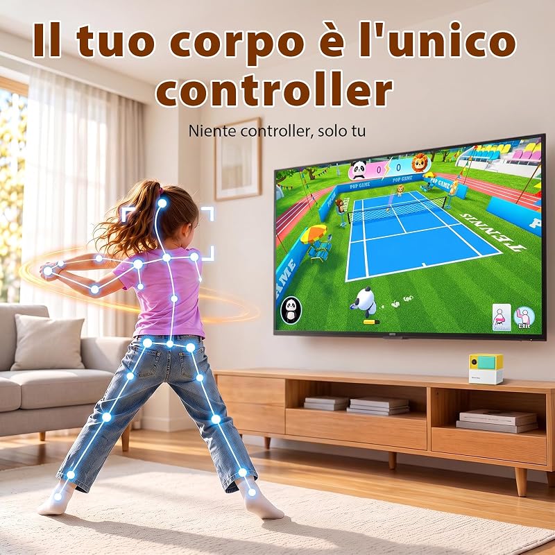 Console Gioco Interattiva con Movimento per Genitori e Bambini