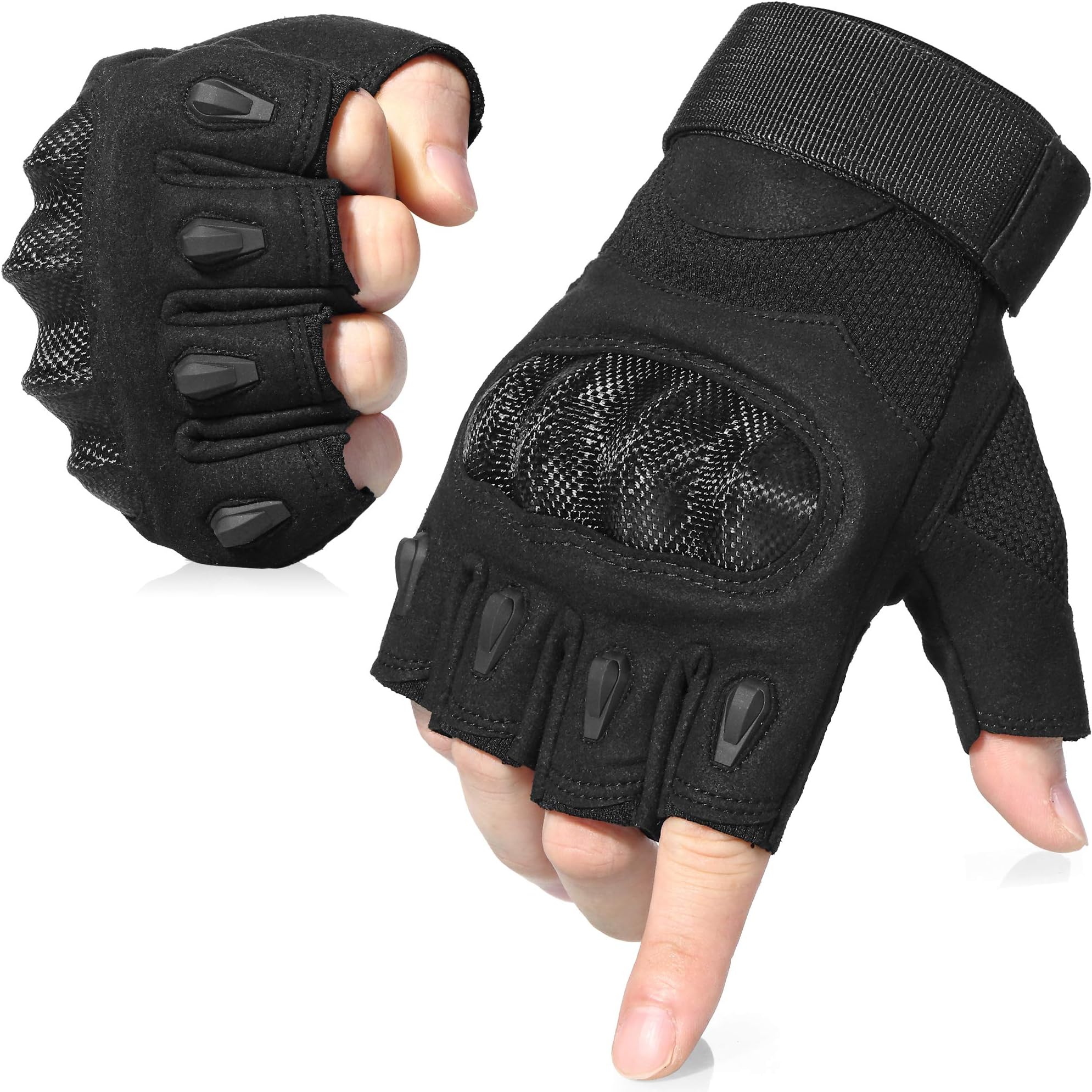 WTACTFUL Touch Screen Motorcycle Full Finger Gloves for Cycling Motorbike ATV Hunting Hiking Riding Climbing Operating Work Sports Gloves