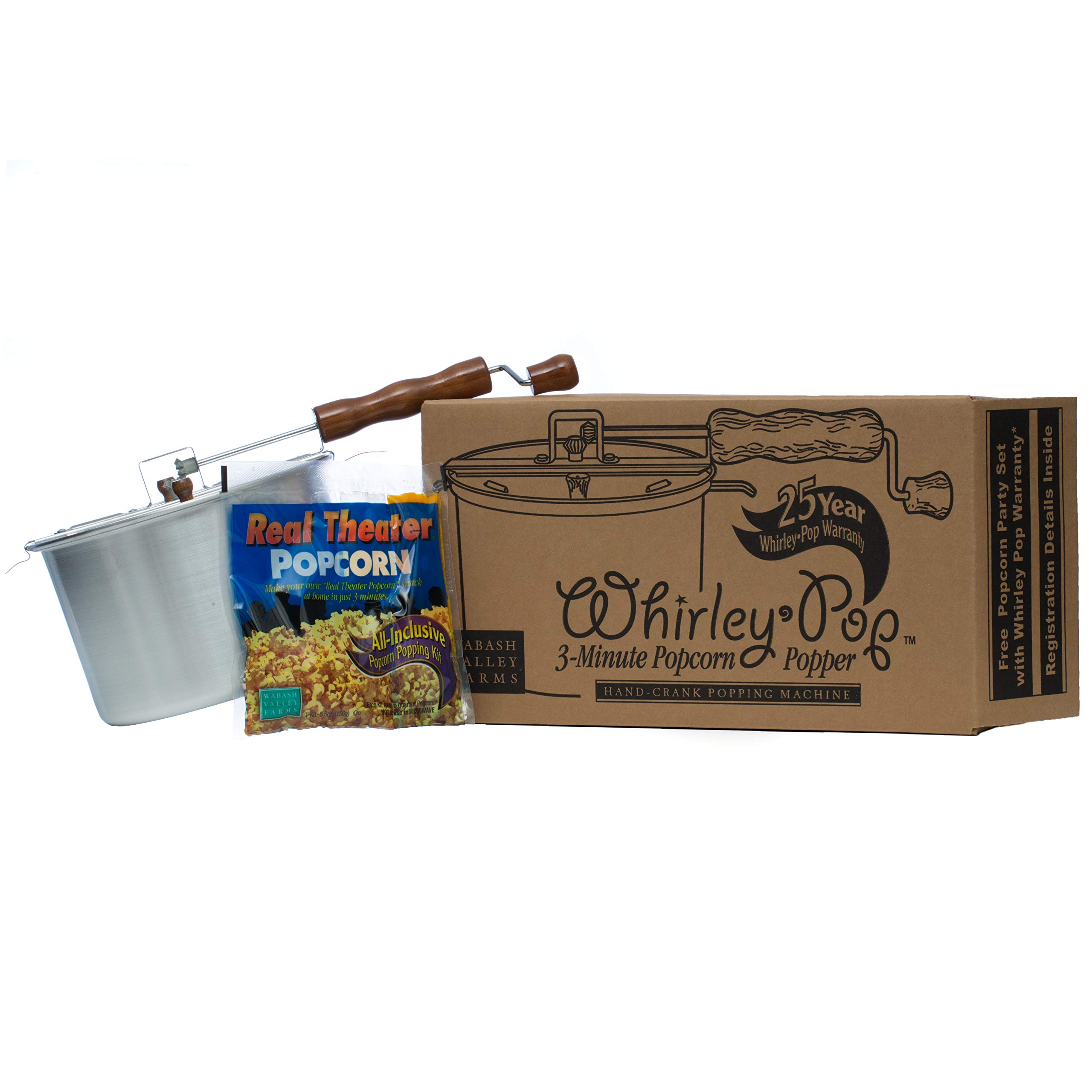 WhirleyPop Popper Kit Nylon Gears Silver 1 Real Theater All