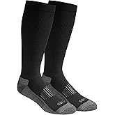 Dickies Men's Light Compression Comfort Over-The-Calf Socks, Available in M-XXL (2, 4 Pairs)