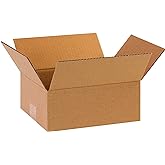 AVIDITI 10 x 9 x 4 Corrugated Cardboard Boxes, Flat 10"L x 9"W x 4"H, Pack of 25 | Shipping, Packaging, Moving, Storage Box for Home or Business, Strong Wholesale Bulk Boxes