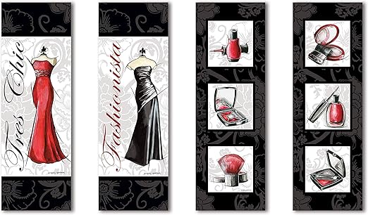 Amazon Com Gango Home Decor Popular Fashionista Makeup Nail