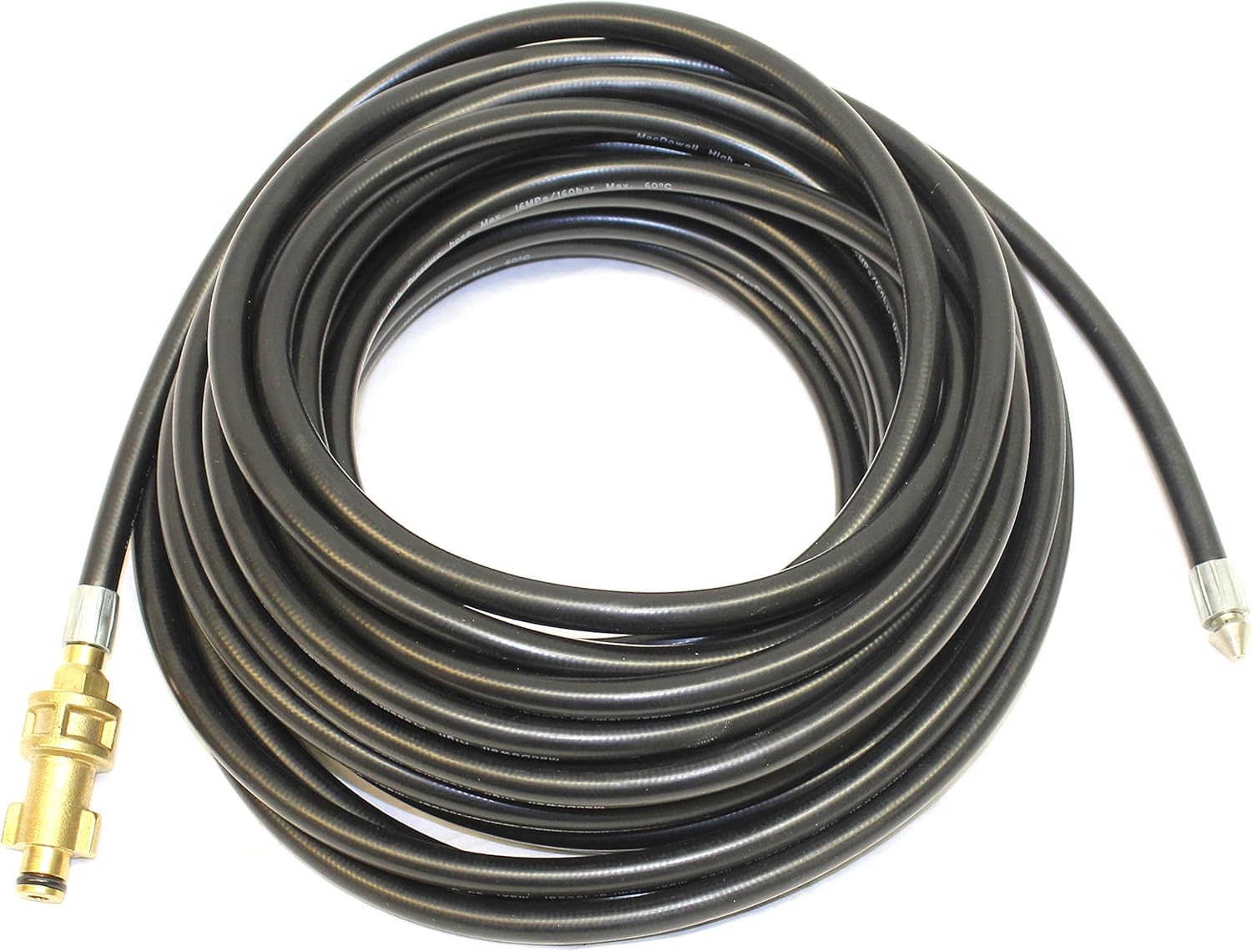 Kiam Power Products 7m Flexible Drain Hose Retrojet Nozzle Bosch