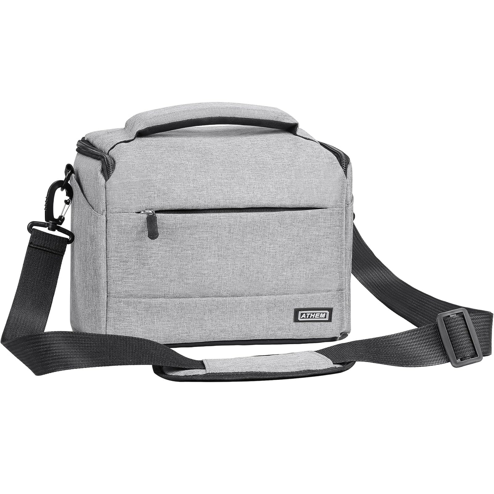 Winning DSLR Camera Bag, Waterproof Shockproof Camera Sing Shoulder Bag, Camera Case, Camera Bags for Camera Body and Lens, with Waterproof Cover, Suitable for Canon, Sony, Fuji, Etc