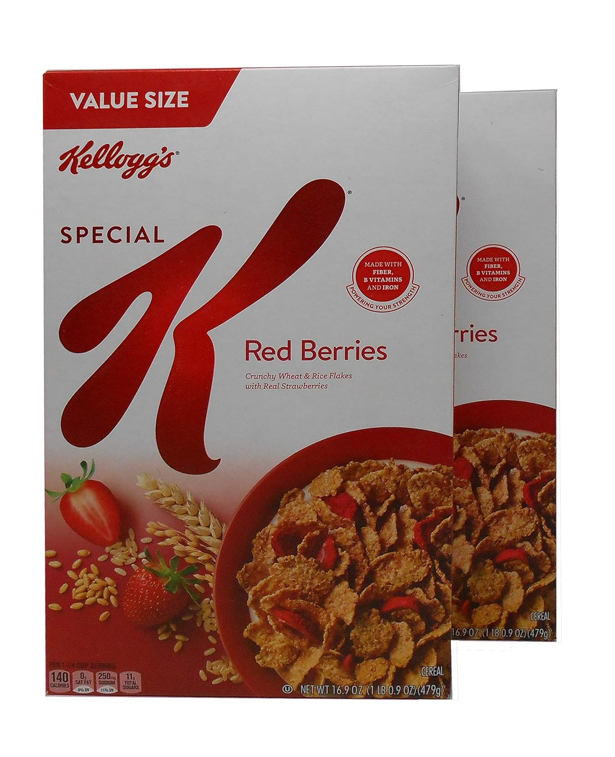 Special K Kellogg's Cereal, Red Berries, 16.90 Ounce (Pack
