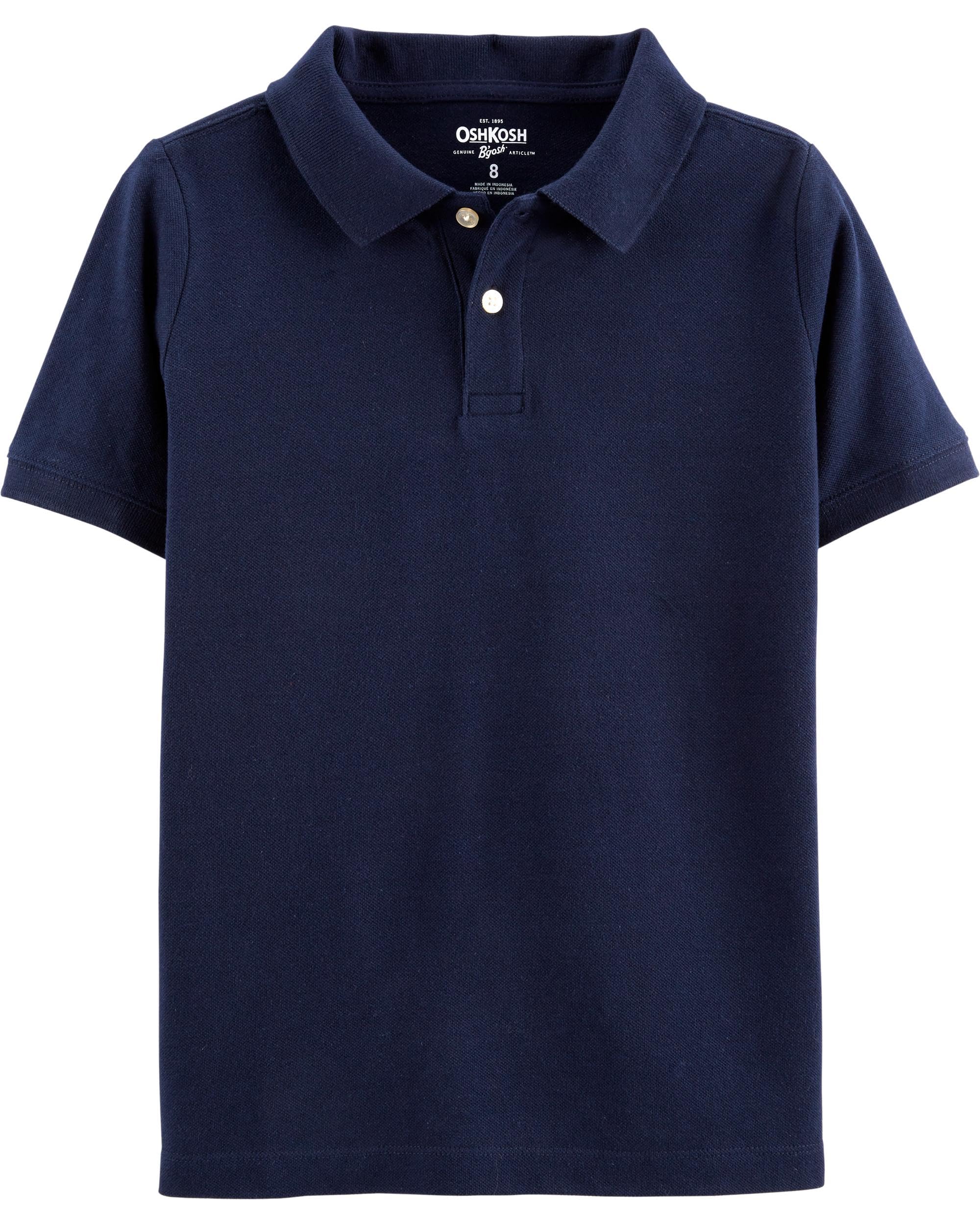 Osh Kosh Little Boy's Short Sleeve Uniform Polo