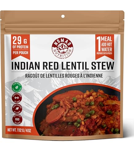 Amazon.com: Nomad Nutrition KATHMANDU Curry | Instant Freeze Dried