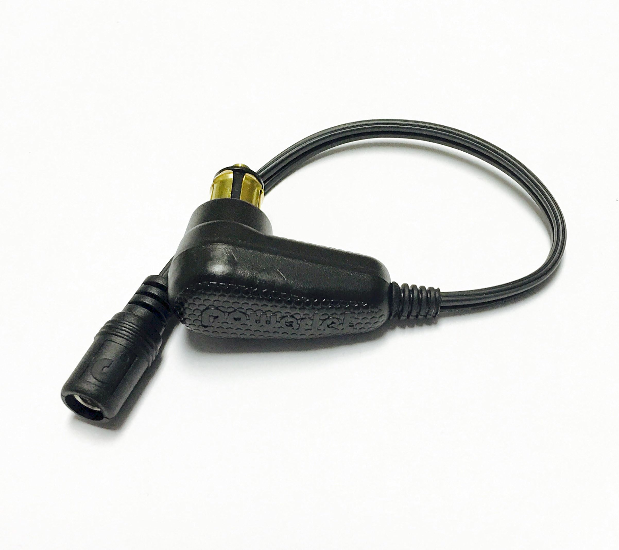 Atomic Skin (PPC-028-06) Powerlet Low Profile Plug to Female Coax 6" Cable
