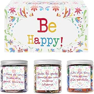 SMARTY BOX Caja Regalo de Caramelos y Gominolas con Frases ...