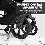 Baby Jogger City Mini GT2 Double All-Terrain Pushchair Opulent Black view 2